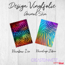 Design Vinylfolie 21x30cm - Animal Skin